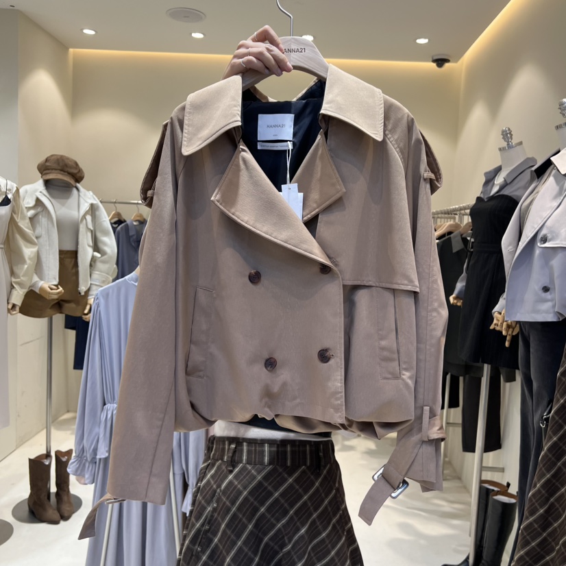 HANNA21韓國直郵女裝新品職業推薦24秋冬時尚人氣休閑夾克HANNA21夾克圖色3