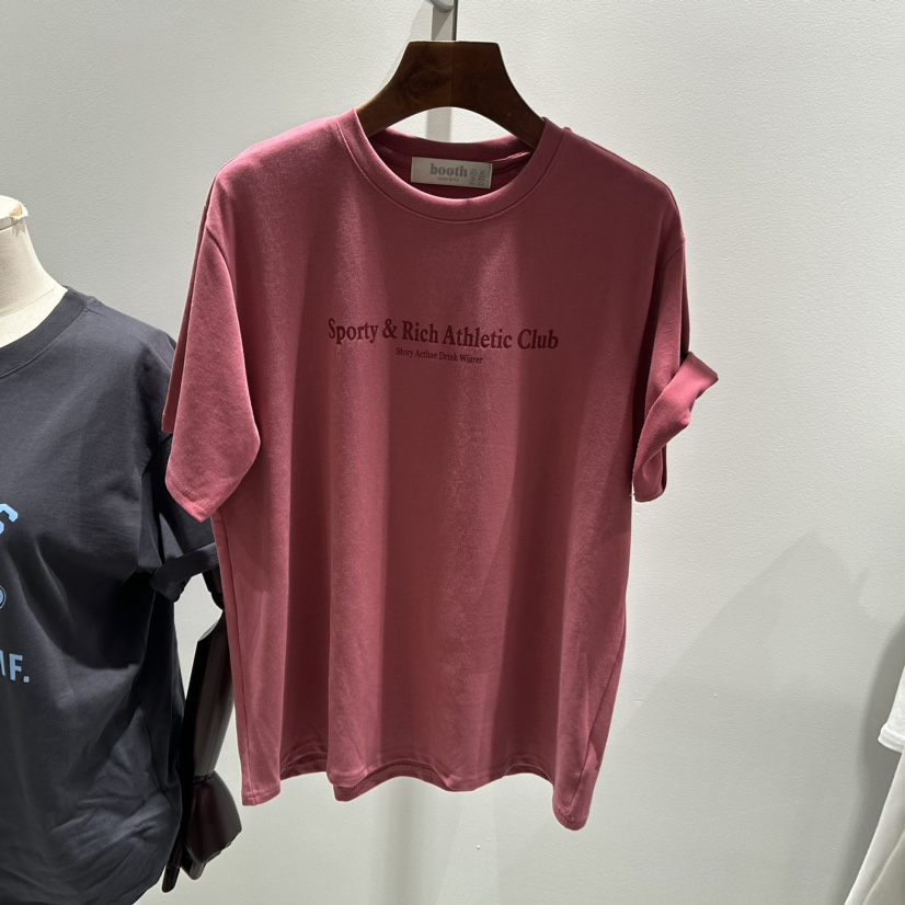 AI BOOTH韓國直郵女裝新品時尚熱賣推薦真品職業休閑24秋冬T恤AI BOOTHT恤圖色3