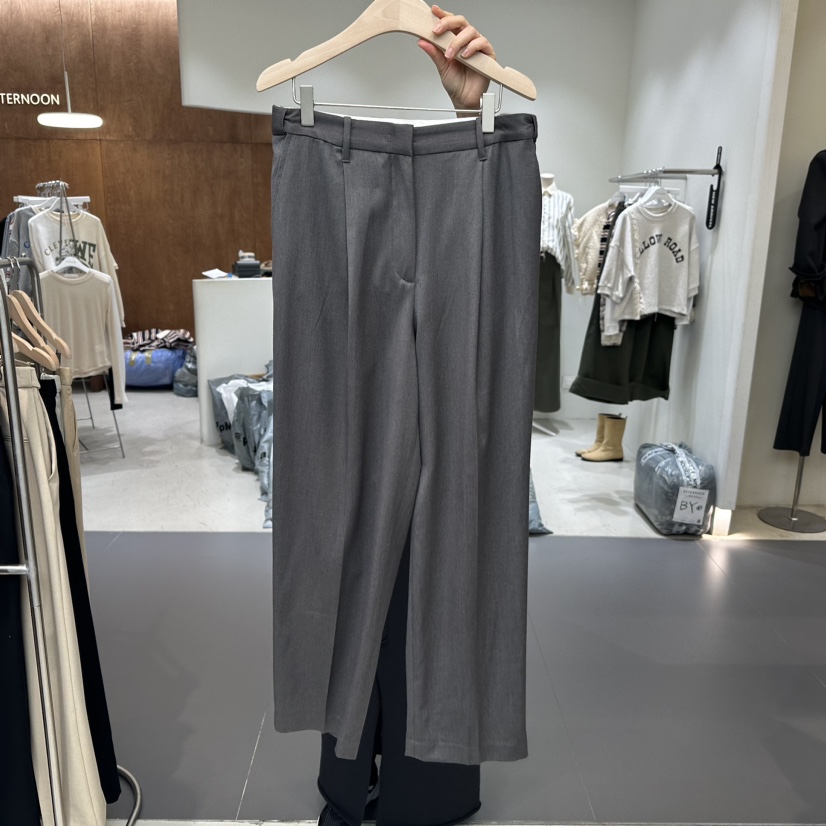 humming bird韓國直郵女裝新品推薦真品熱賣職業24秋冬休閑褲HUMMING BIRD休閑褲圖色3