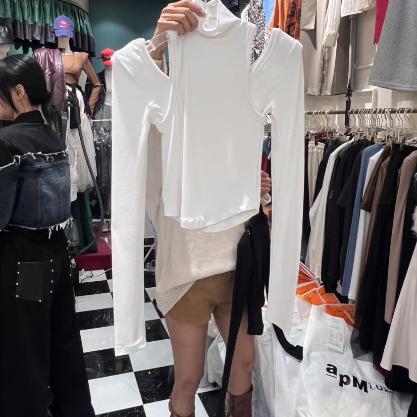 Three color韓國直郵女裝新品24秋冬熱賣時尚職業真品套裝Three color套裝圖色5