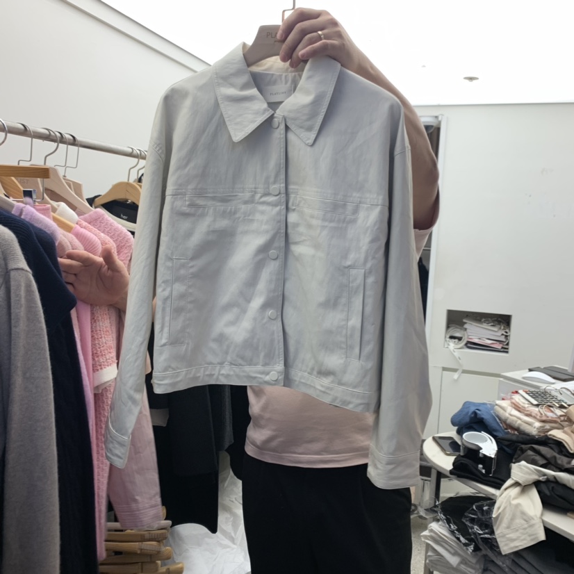 HER韓國直郵女裝新款24秋冬熱賣職業人氣休閑真品推薦夾克HER夾克