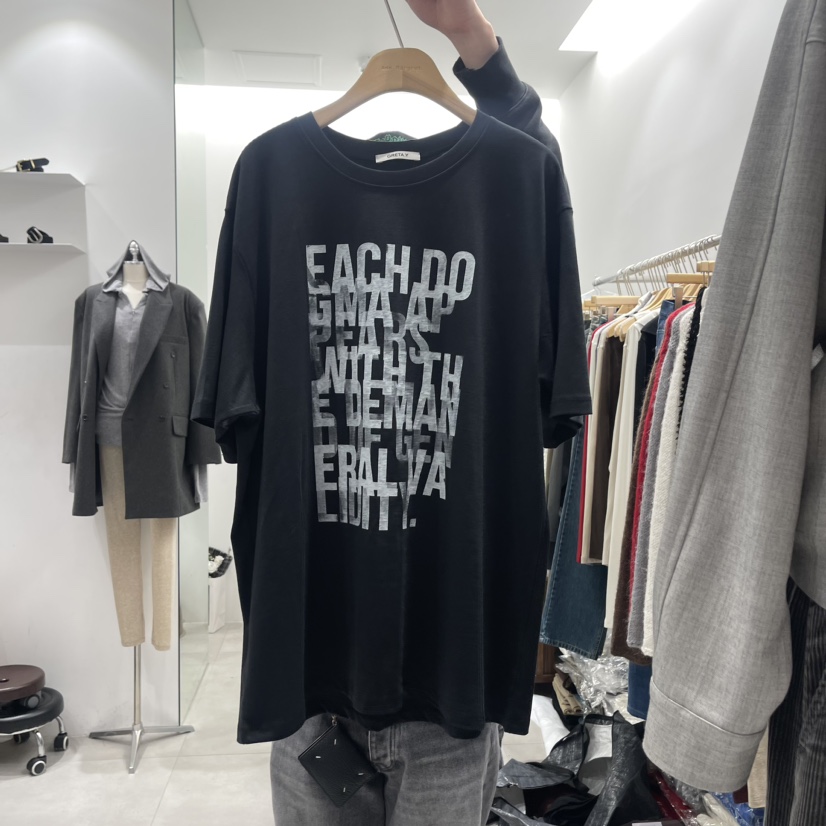 GRETA.Y韓國直郵東大門代購女裝新款真品人氣推薦時尚職業T恤GRETA.YT恤圖色3