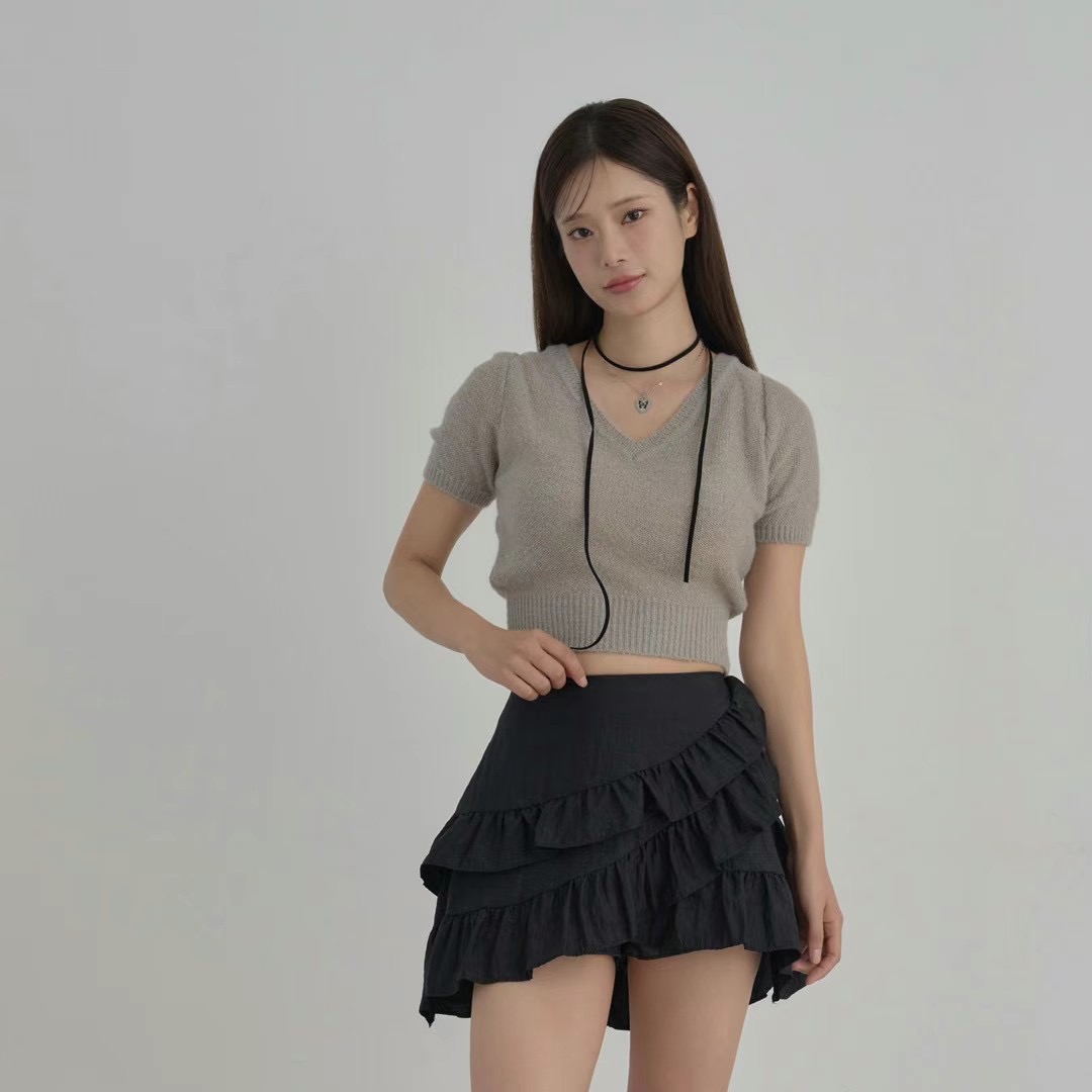 OUR HOUR韓國直郵東大門代購女裝新品推薦真品針織衫羊駝毛OUR HOUR針織衫