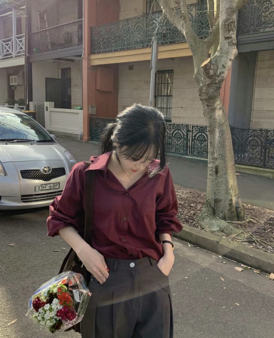 MICO韓國直郵東大門代購女裝新款時尚熱賣真品推薦襯衫蕾絲衫ALL OVER襯衫/蕾絲衫