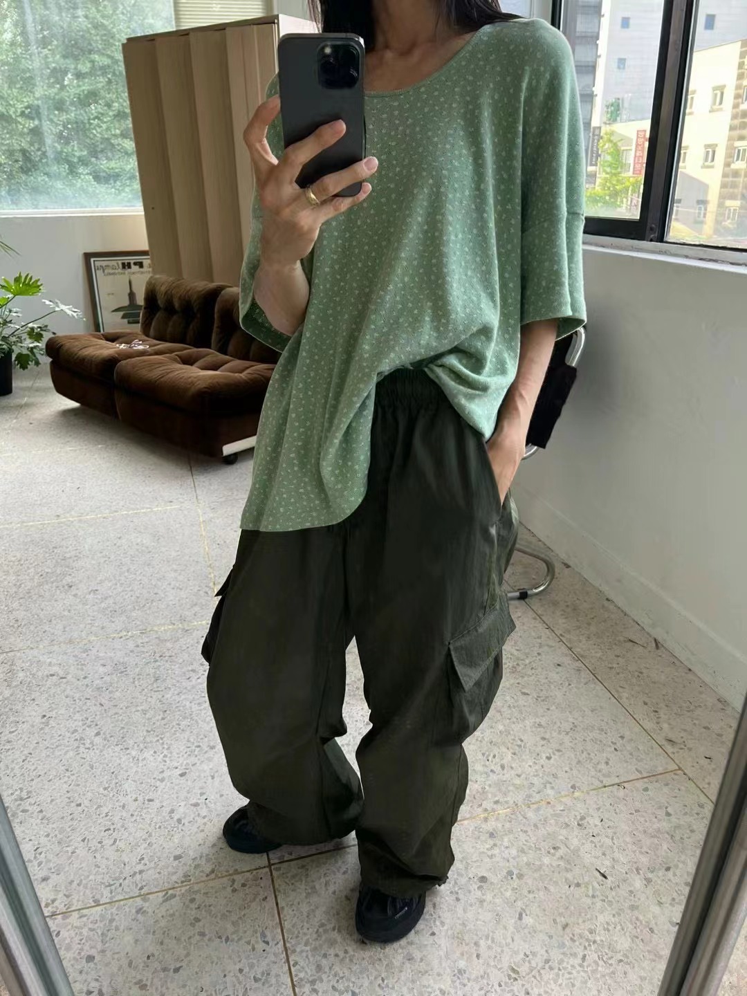 BRICK韓國直郵東大門實拍女裝新款24秋冬推薦休閑人氣休閑褲BRICK休閑褲