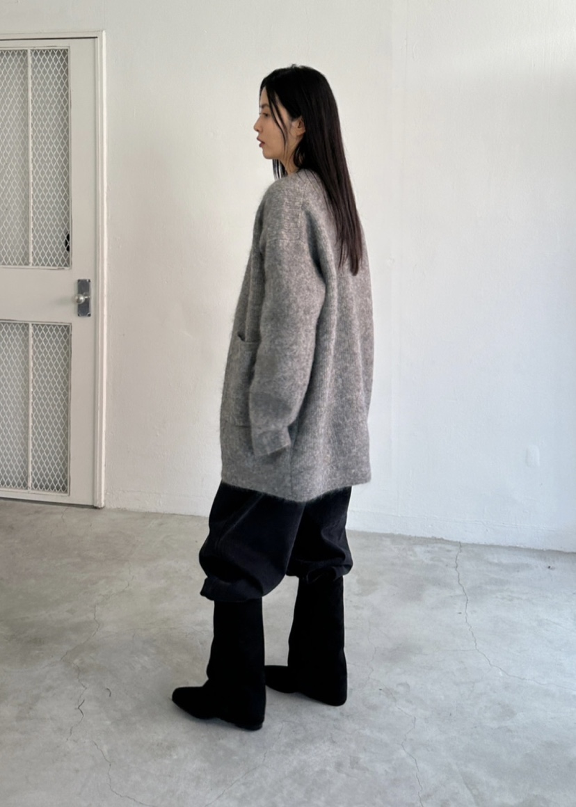 LE-PPL直郵韓國代購女裝新品職業時尚推薦針織衫馬海毛開衫LE-PPL針織衫