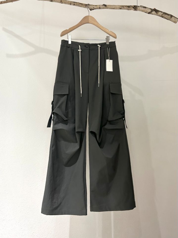 VAINLLA韓國直郵女裝新款職業熱賣休閑時尚24秋冬真品休閑褲RE:FRESH休閑褲圖色3