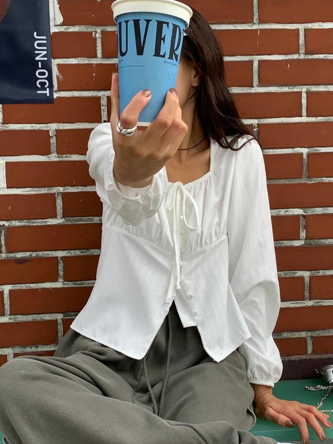 VEVE韓國直郵女裝新品推薦真品人氣時尚休閑職業襯衫蕾絲衫VEVE襯衫/蕾絲衫