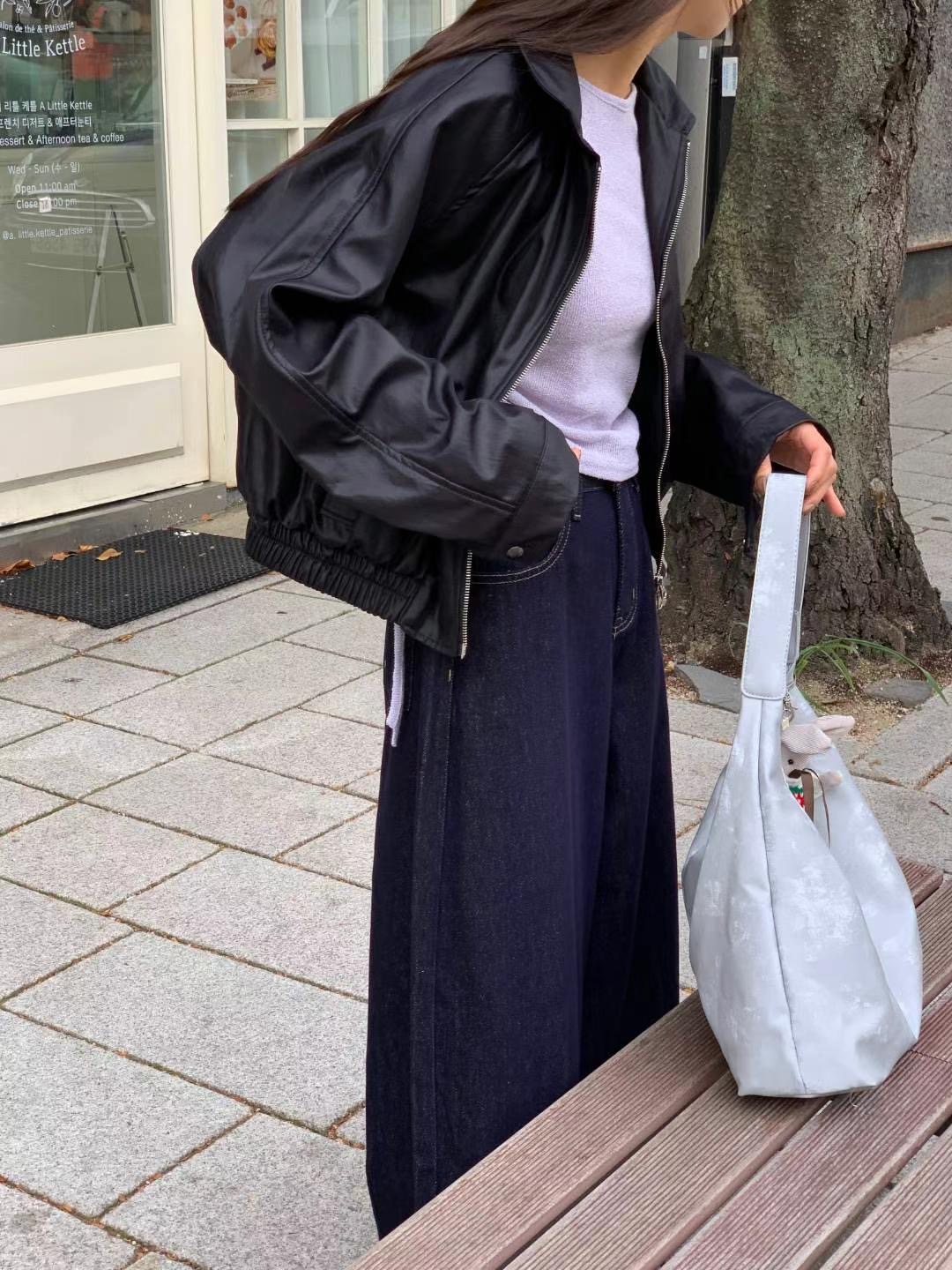 VEVE直郵韓國代購女裝新品真品24秋冬人氣時尚熱賣職業夾克VEVE夾克