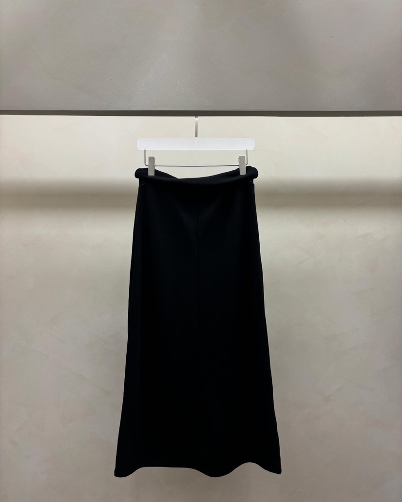 Waller韓國直郵女裝新款職業24秋冬真品熱賣時尚人氣長裙NOTHING長裙圖色3