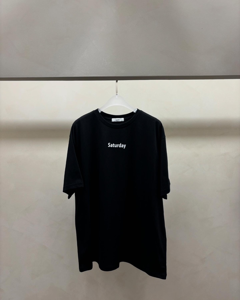 Waller直郵韓國代購女裝新品職業時尚休閑人氣真品推薦24秋冬T恤NOTHINGT恤圖色3