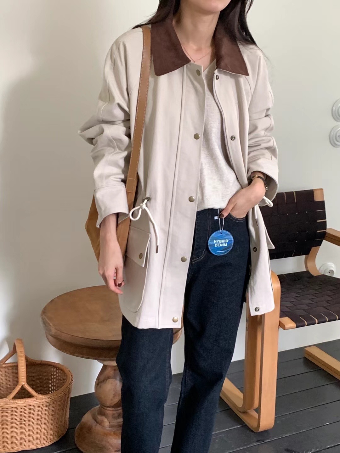 NOMAD韓國直郵東大門代購女裝新款職業休閑真品推薦人氣夾克NOMAD夾克