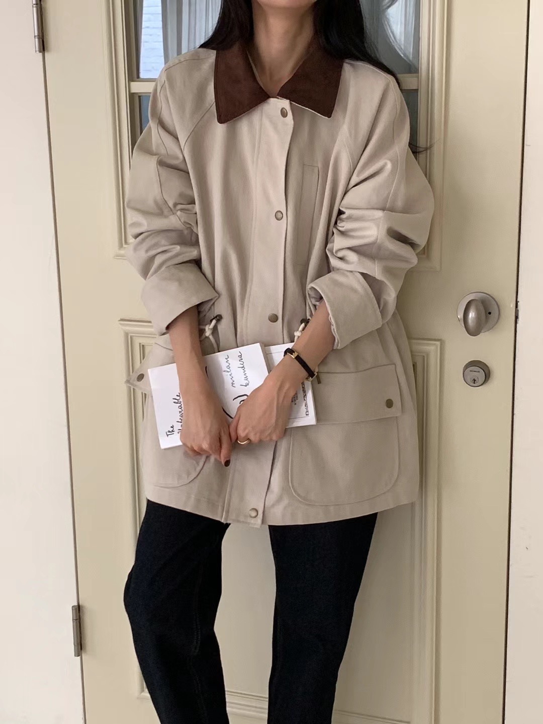 NOMAD韓國直郵東大門代購女裝新款職業休閑真品推薦人氣夾克NOMAD夾克