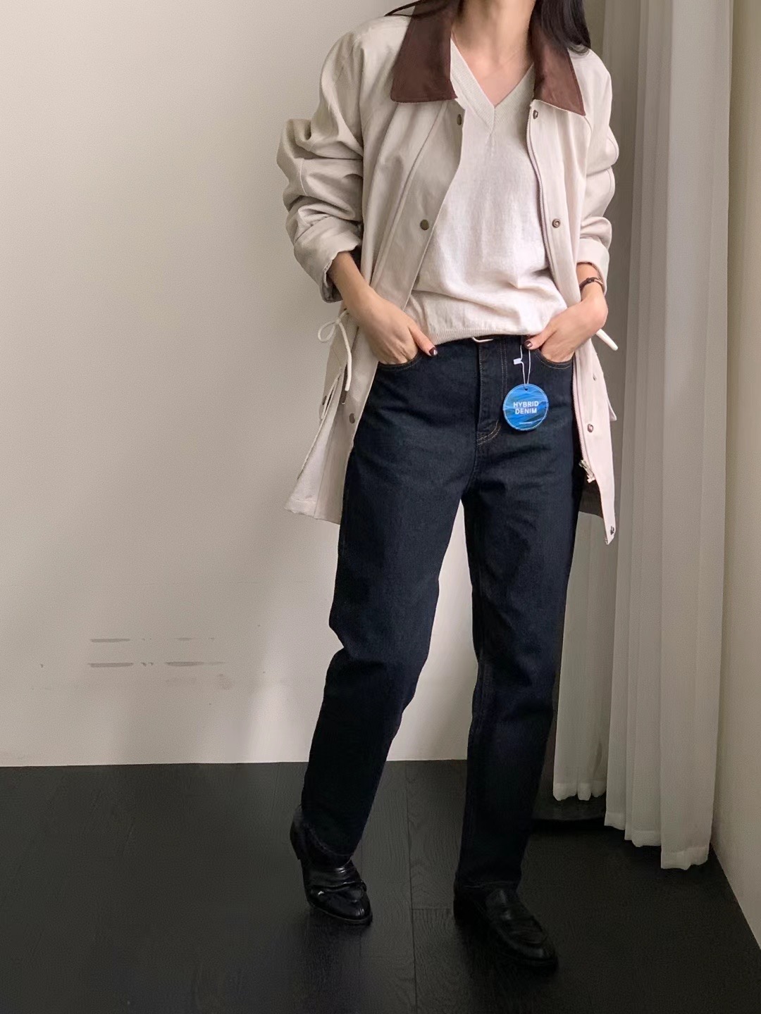 NOMAD韓國直郵東大門代購女裝新款推薦休閑熱賣人氣時尚牛仔褲NOMAD牛仔褲