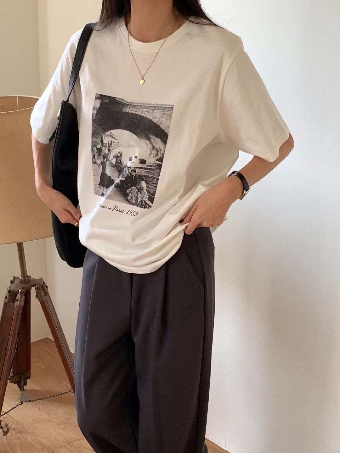 NOMAD韓國直郵東大門實拍女裝新款人氣職業休閑時尚推薦T恤NOMADT恤