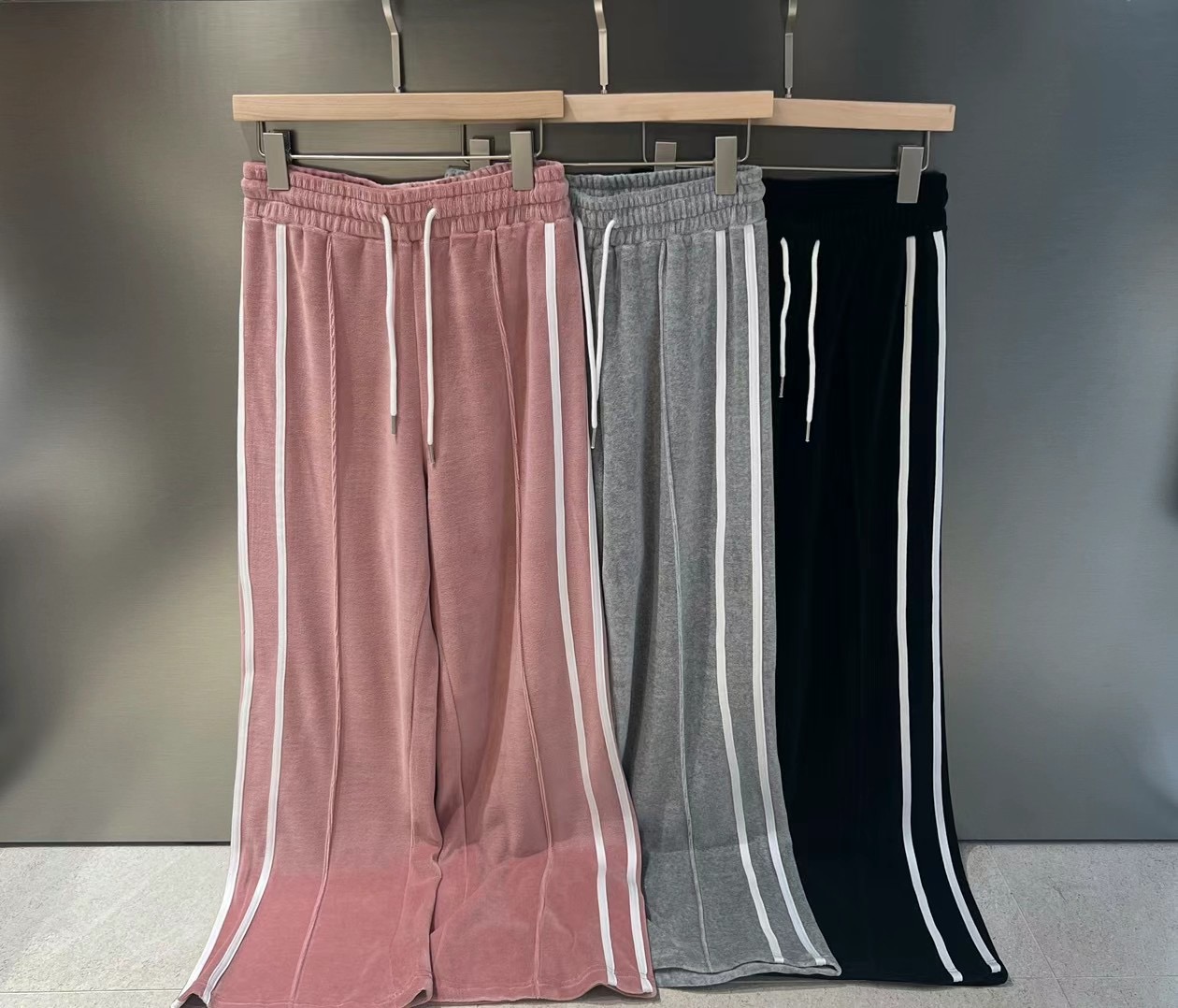 REVE-OT韓國直郵東大門代購女裝新品24秋冬熱賣真品休閑褲Athe休閑褲