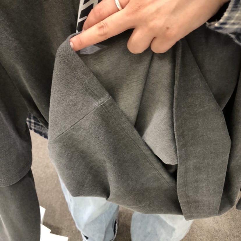 VILLABUTTON直郵韓國代購女裝新品24秋冬熱賣長袖T恤假兩件VILLABUTTON長袖T恤