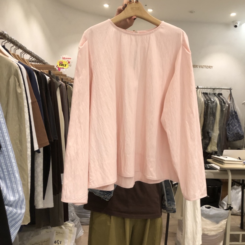 ANOTHER VICTORY直郵韓國代購女裝新品職業人氣襯衫蕾絲衫PRIVIE襯衫/蕾絲衫圖色2