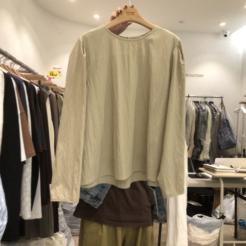 ANOTHER VICTORY直郵韓國代購女裝新品職業人氣襯衫蕾絲衫PRIVIE襯衫/蕾絲衫圖色3