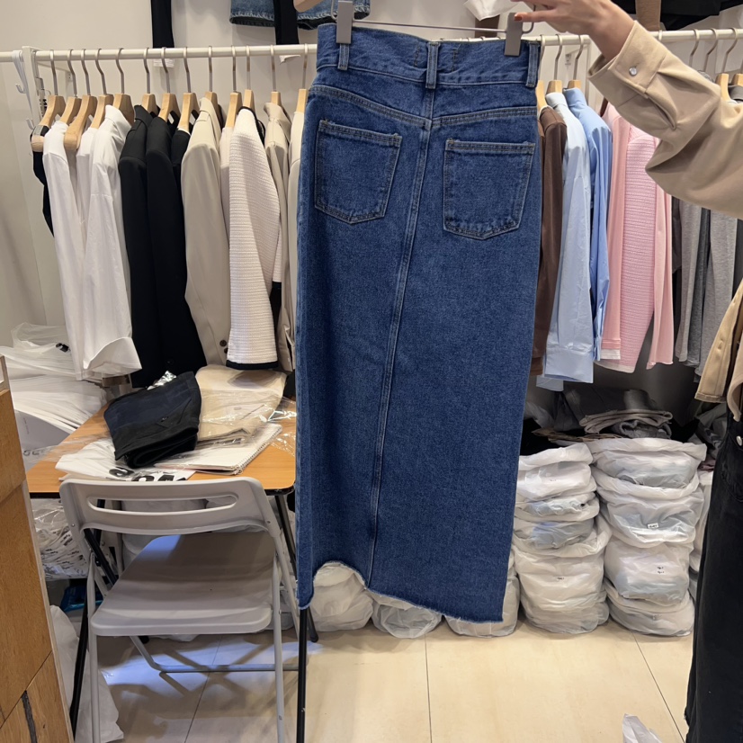 Republlc of/qc韓國直郵東大門實拍女裝新品人氣半身裙中短裙Republlc of qc半身裙/中短裙