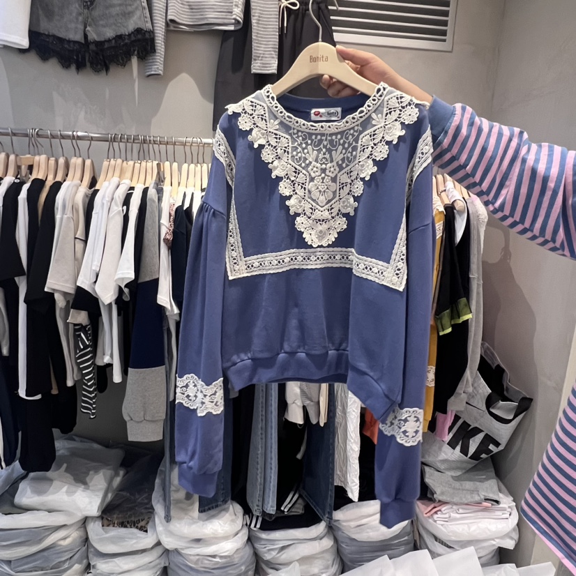 BONITA韓國直郵東大門代購女裝新品24秋冬時尚休閑職業衛衣BONITA-Q衛衣圖色2