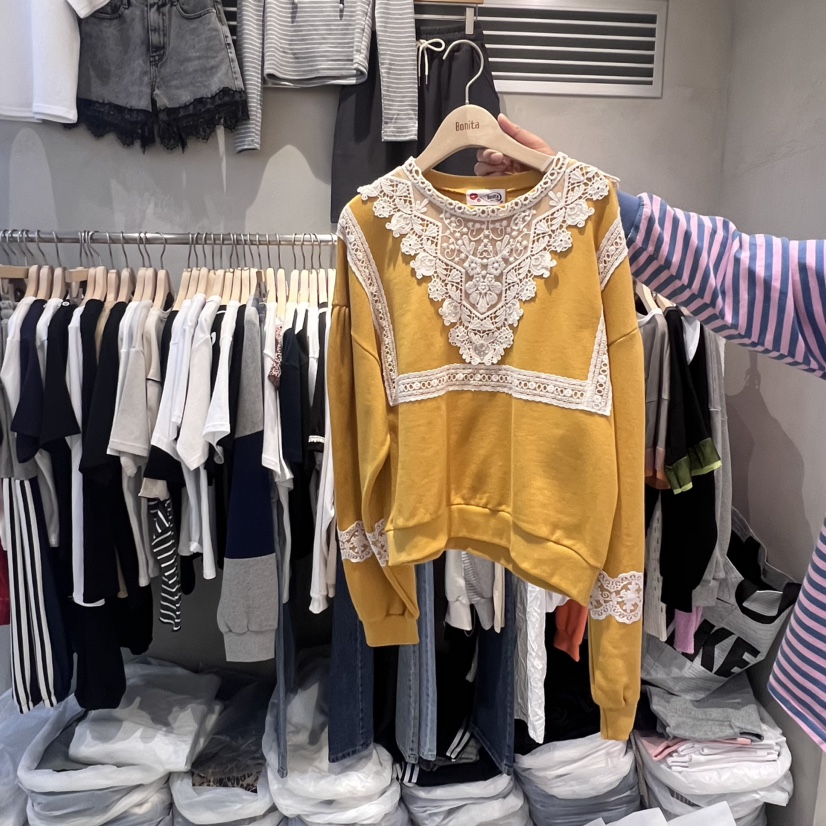 BONITA韓國直郵東大門代購女裝新品24秋冬時尚休閑職業衛衣BONITA-Q衛衣圖色3