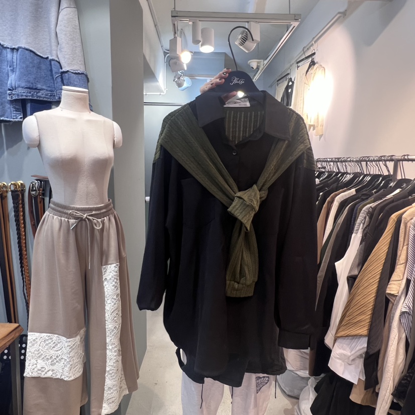 BAKHA直郵韓國代購女裝新品人氣職業推薦時尚襯衫蕾絲衫披肩BAKHA襯衫/蕾絲衫圖色3