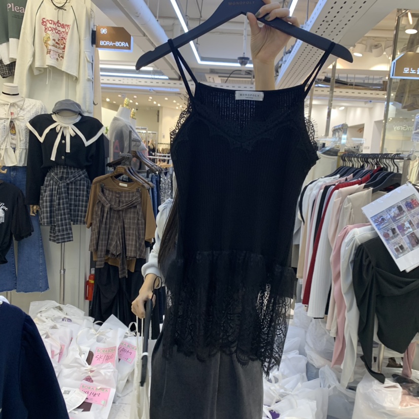 MONO_POLY韓國直郵女裝新款熱賣職業真品休閑推薦時尚連衣裙KC MARKET連衣裙圖色2