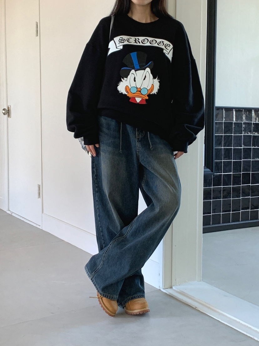 JKICHI直郵韓國代購女裝新品真品時尚職業熱賣推薦休閑衛衣EDIT衛衣