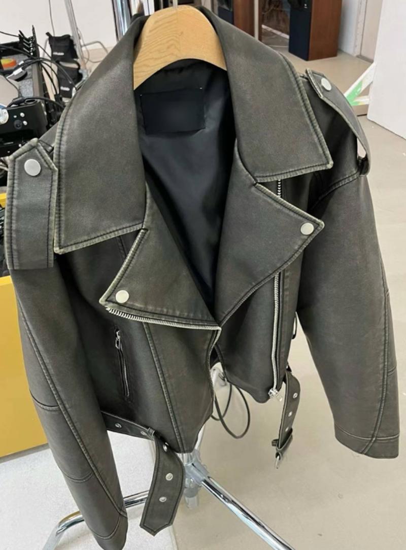 韓國直郵東大門實拍女裝新品24秋冬休閑推薦職業時尚夾克夾克圖色2
