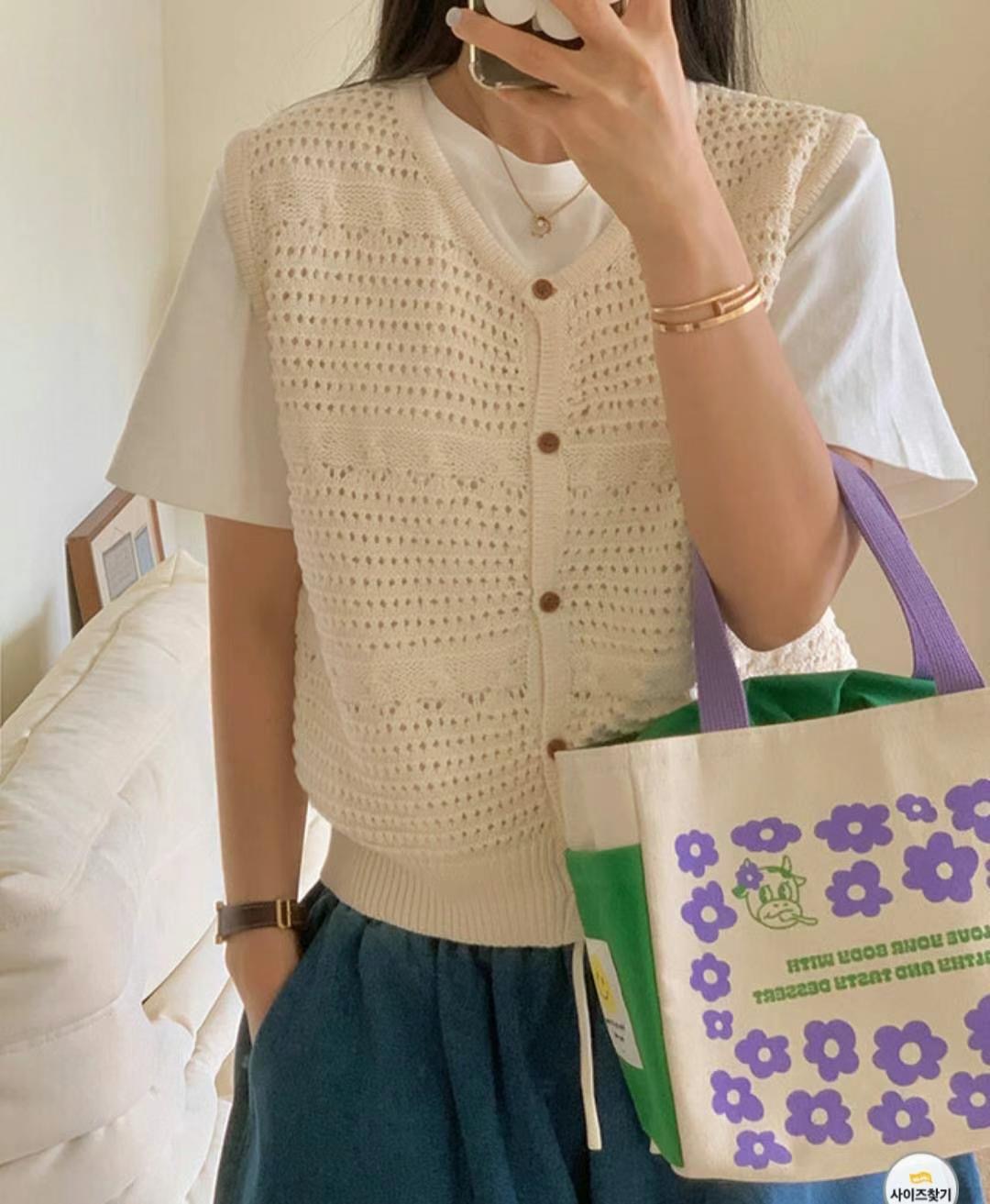 J-STORY直郵韓國代購女裝新款推薦人氣24秋冬職業時尚馬甲J-STORY馬甲圖色2