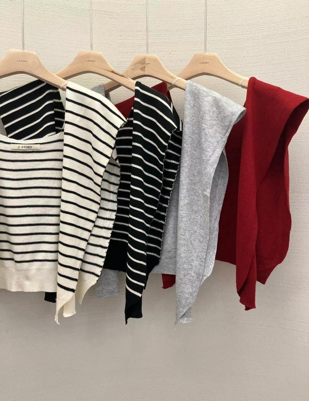 J-STORY韓國直郵東大門代購女裝新品熱賣時尚職業圍巾披肩J-STORY圍巾/披肩圖色2左二色