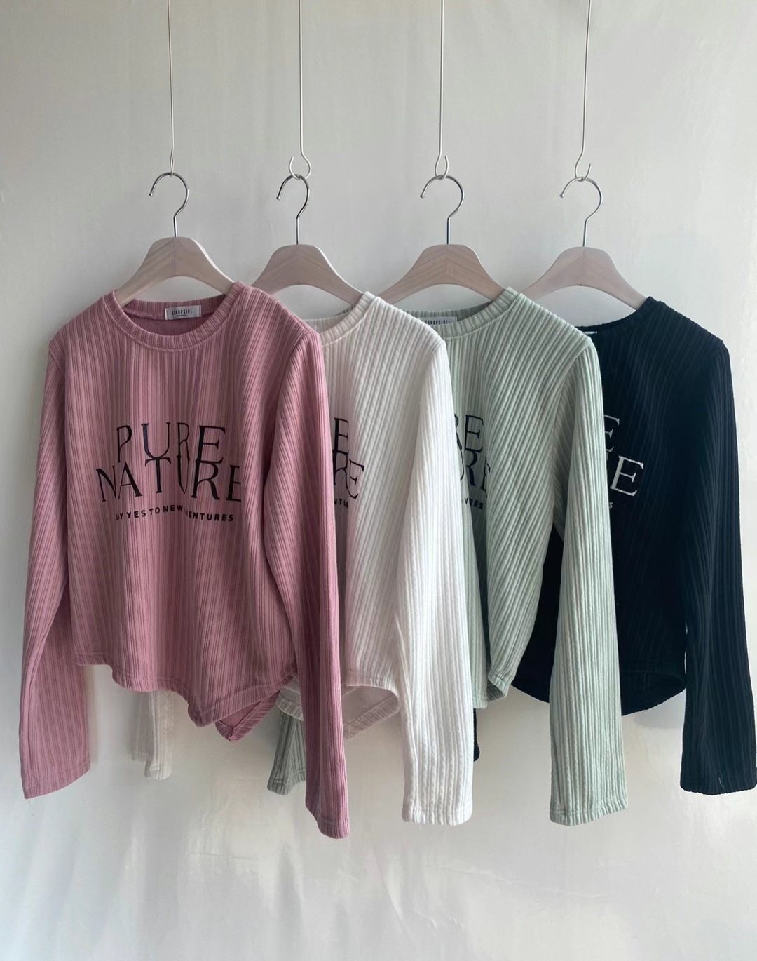 G.SHOP GIRL韓國直郵東大門實拍女裝新品職業推薦長袖T恤G.SHOP GIRL長袖T恤