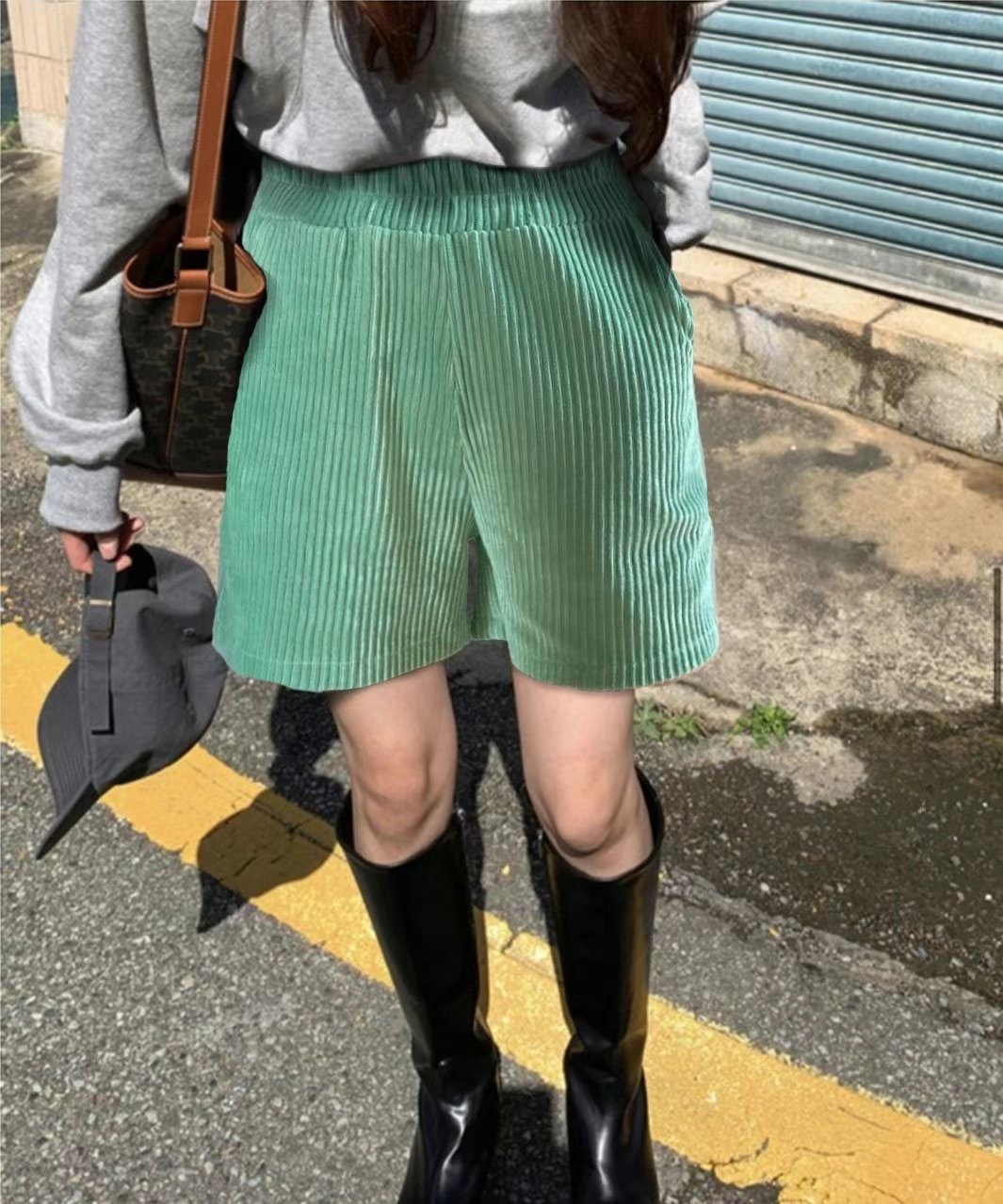 G.SHOP GIRL韓國直郵女裝新款人氣推薦休閑時尚24秋冬短褲G.SHOP GIRL短褲