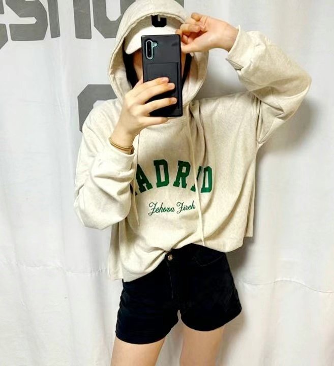 G.SHOP GIRL直郵韓國代購女裝新品推薦時尚休閑24秋冬衛衣連帽G.SHOP GIRL衛衣
