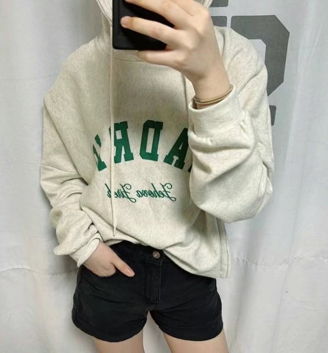 G.SHOP GIRL直郵韓國代購女裝新品推薦時尚休閑24秋冬衛衣連帽G.SHOP GIRL衛衣