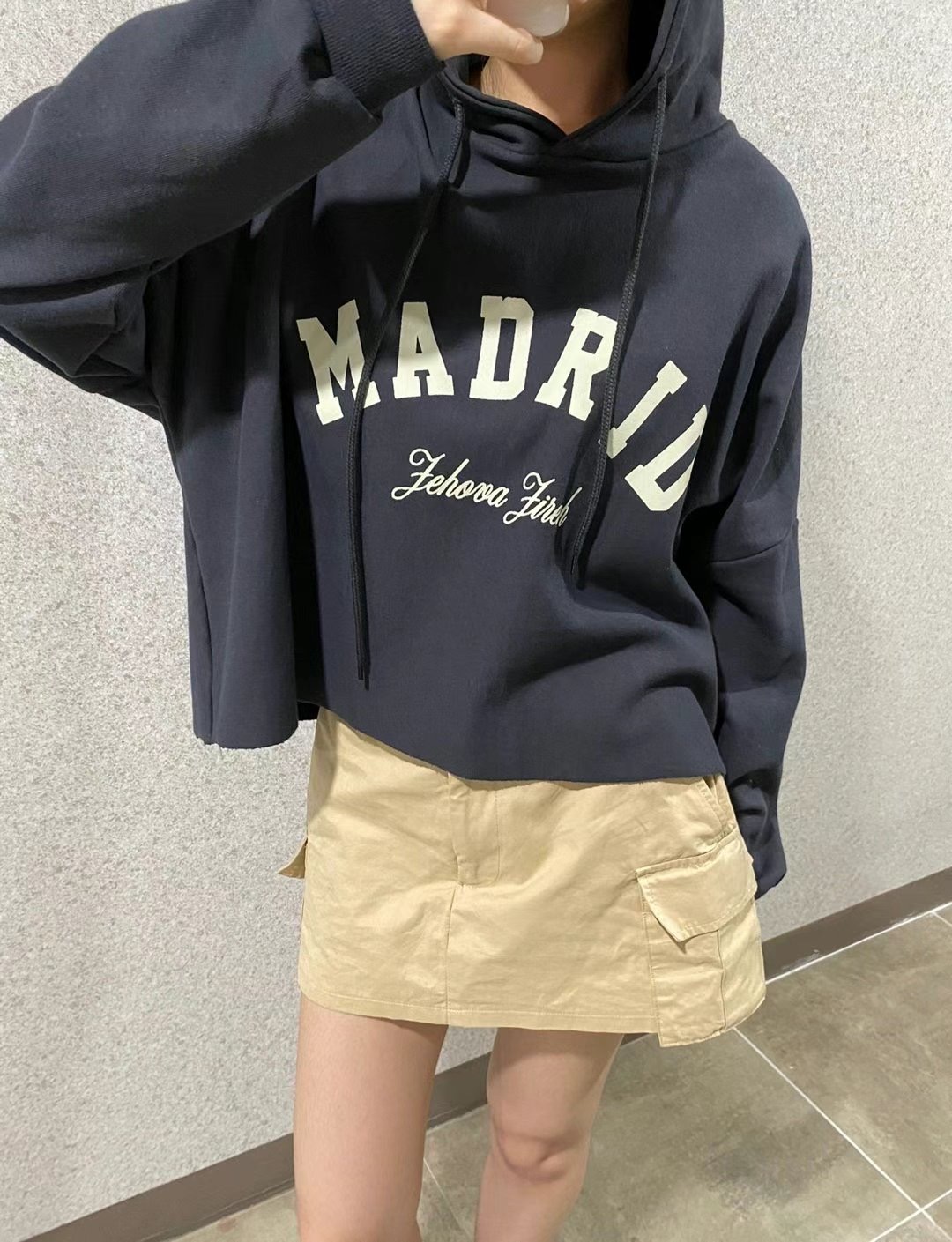 G.SHOP GIRL直郵韓國代購女裝新品推薦時尚休閑24秋冬衛衣連帽G.SHOP GIRL衛衣