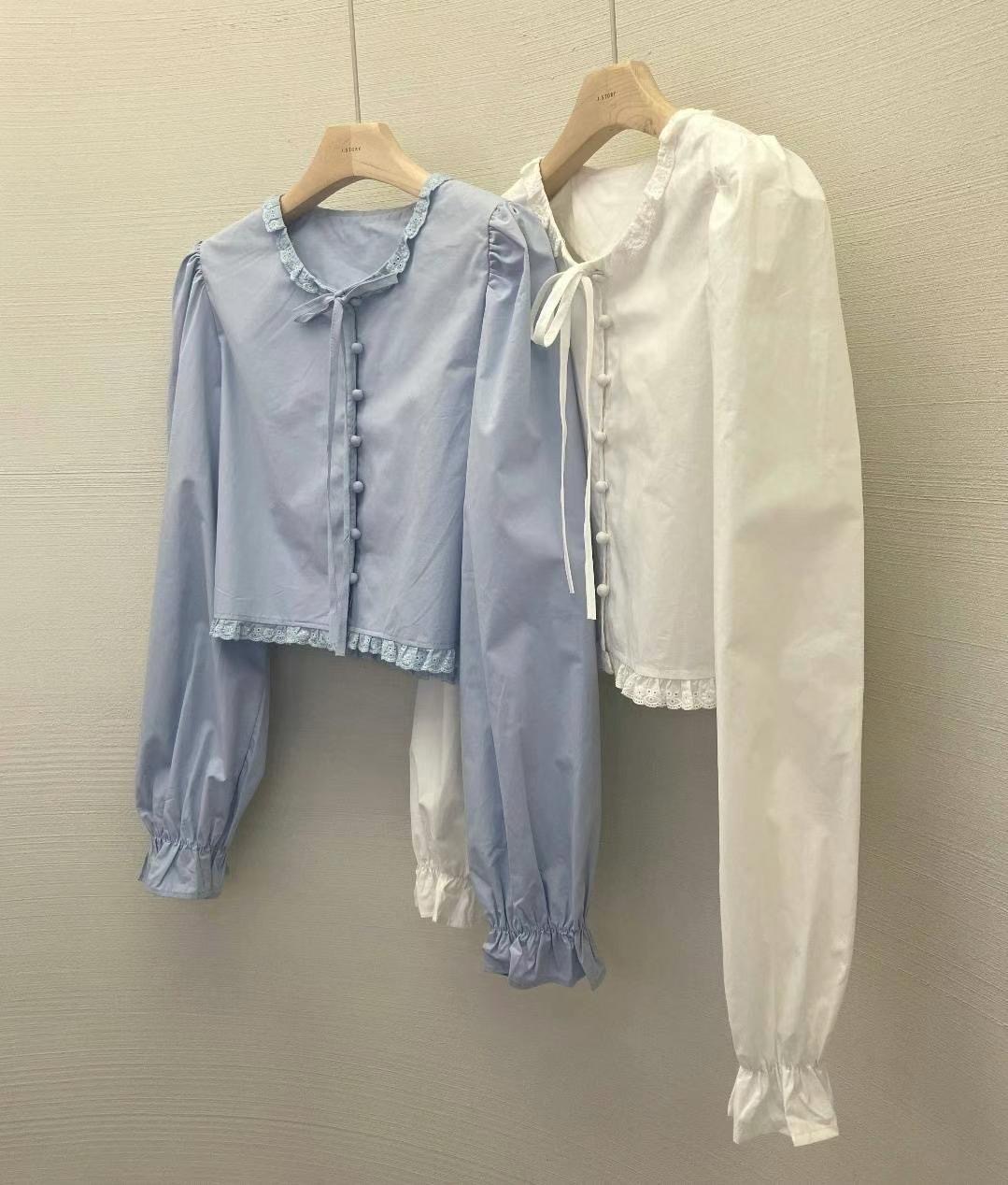J-STORY韓國直郵東大門實拍女裝新款真品時尚推薦襯衫蕾絲衫J-STORY襯衫/蕾絲衫