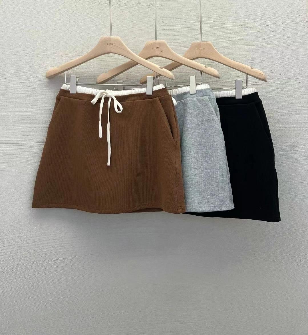 J-STORY韓國直郵東大門實拍女裝新品職業休閑時尚24秋冬裙褲J-STORY裙褲圖色2左二色