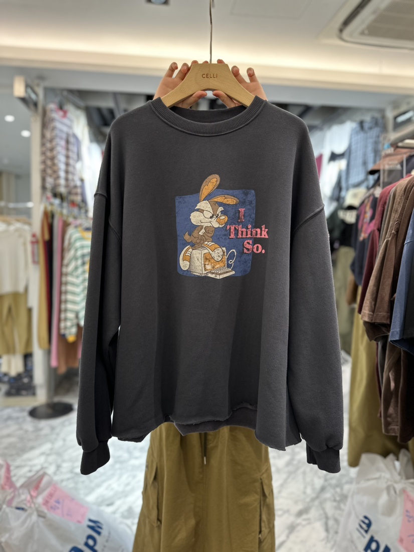 CELLI韓國直郵東大門實拍女裝新品人氣推薦時尚24秋冬衛衣CELLI衛衣圖色2