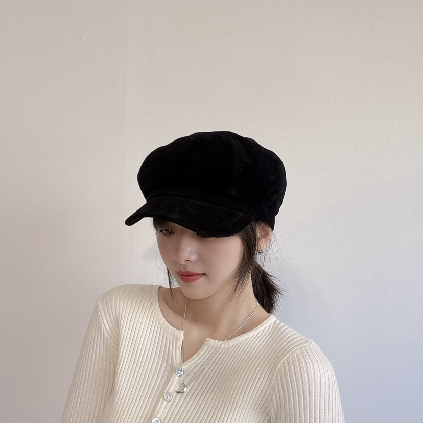 LOVELY HAT韓國直郵女裝新款熱賣休閑真品職業24秋冬帽子LOVELY HAT帽子圖色2