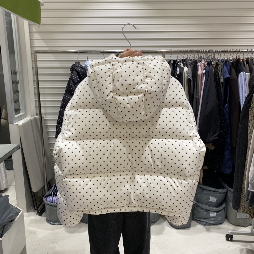 BRICKLANE韓國直郵東大門實拍女裝新款休閑真品短款羽絨服兜帽BRICKLANE短款羽絨服