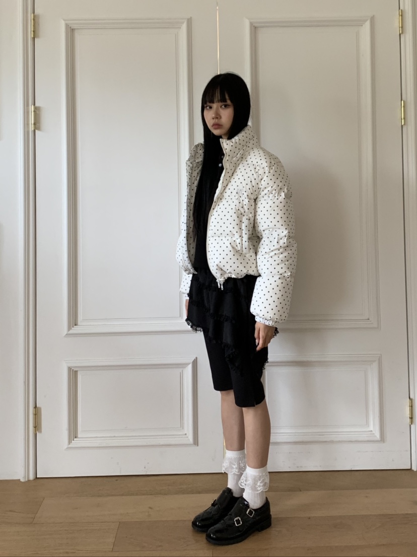 BRICKLANE韓國直郵東大門實拍女裝新款休閑真品短款羽絨服兜帽BRICKLANE短款羽絨服
