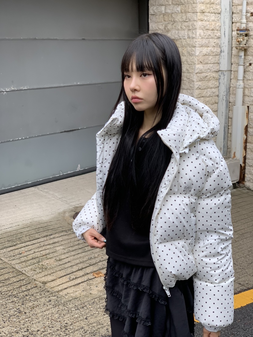 BRICKLANE韓國直郵東大門實拍女裝新款休閑真品短款羽絨服兜帽BRICKLANE短款羽絨服