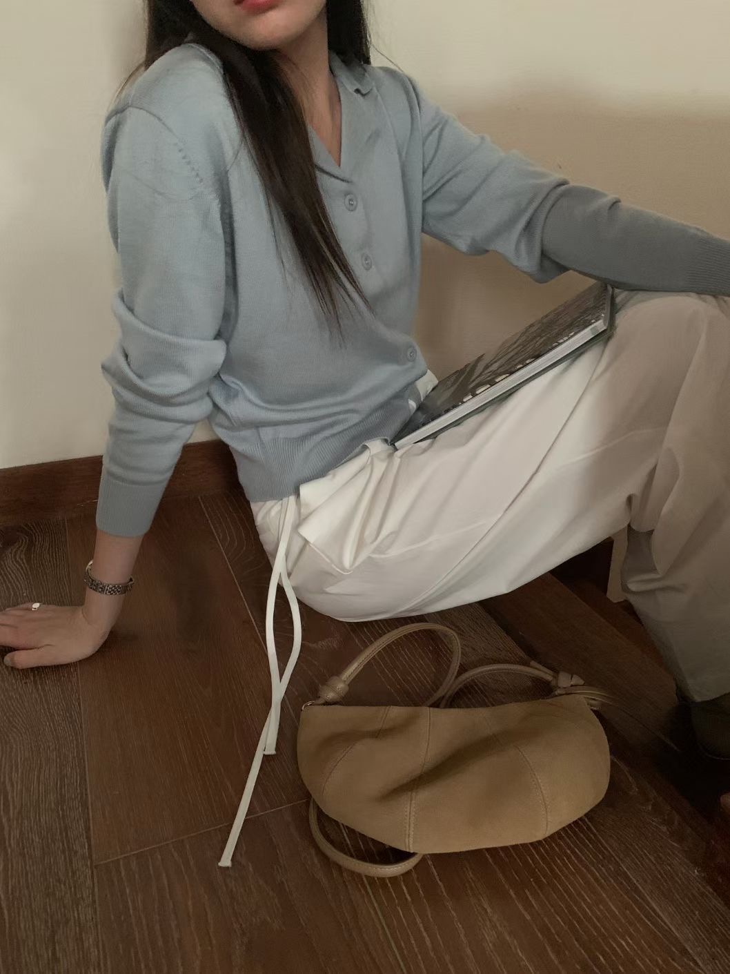 DIFFER韓國直郵東大門代購女裝新品休閑熱賣24秋冬針織衫DIFFER針織衫圖色2