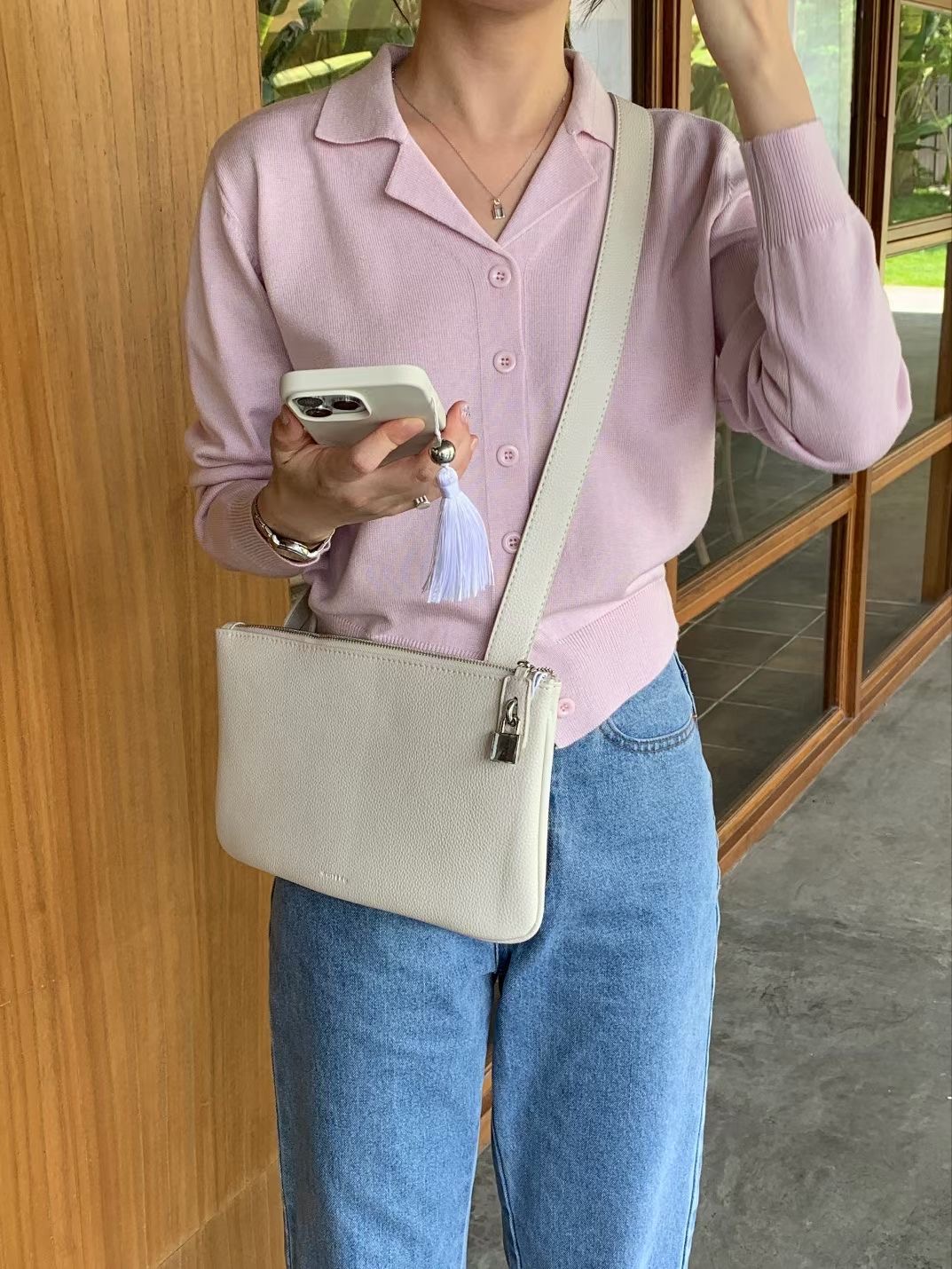 DIFFER韓國直郵東大門代購女裝新品休閑熱賣24秋冬針織衫DIFFER針織衫圖色4