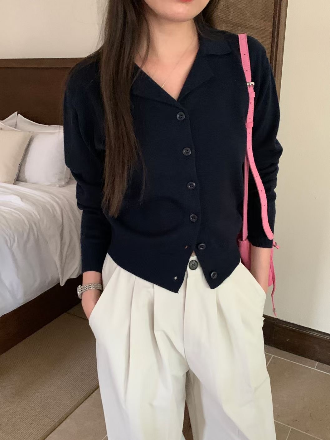 DIFFER韓國直郵東大門代購女裝新品休閑熱賣24秋冬針織衫DIFFER針織衫圖色5