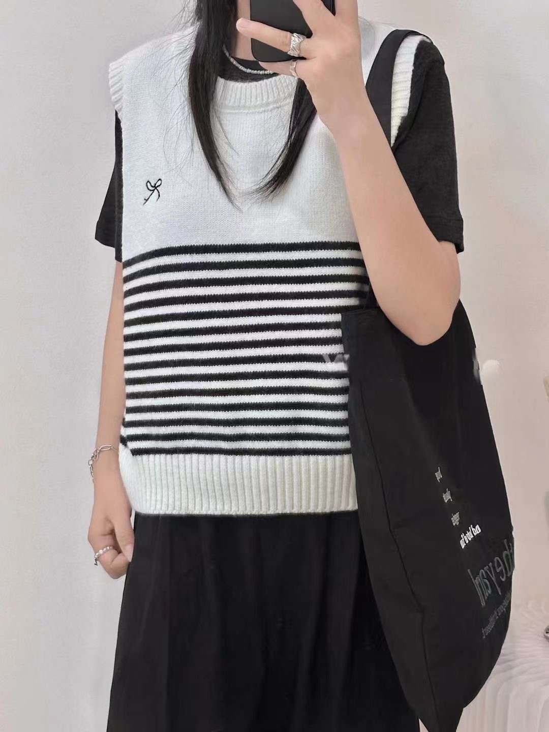 DIFFER直郵韓國代購女裝新品人氣真品休閑24秋冬吊帶背心DIFFER吊帶/背心