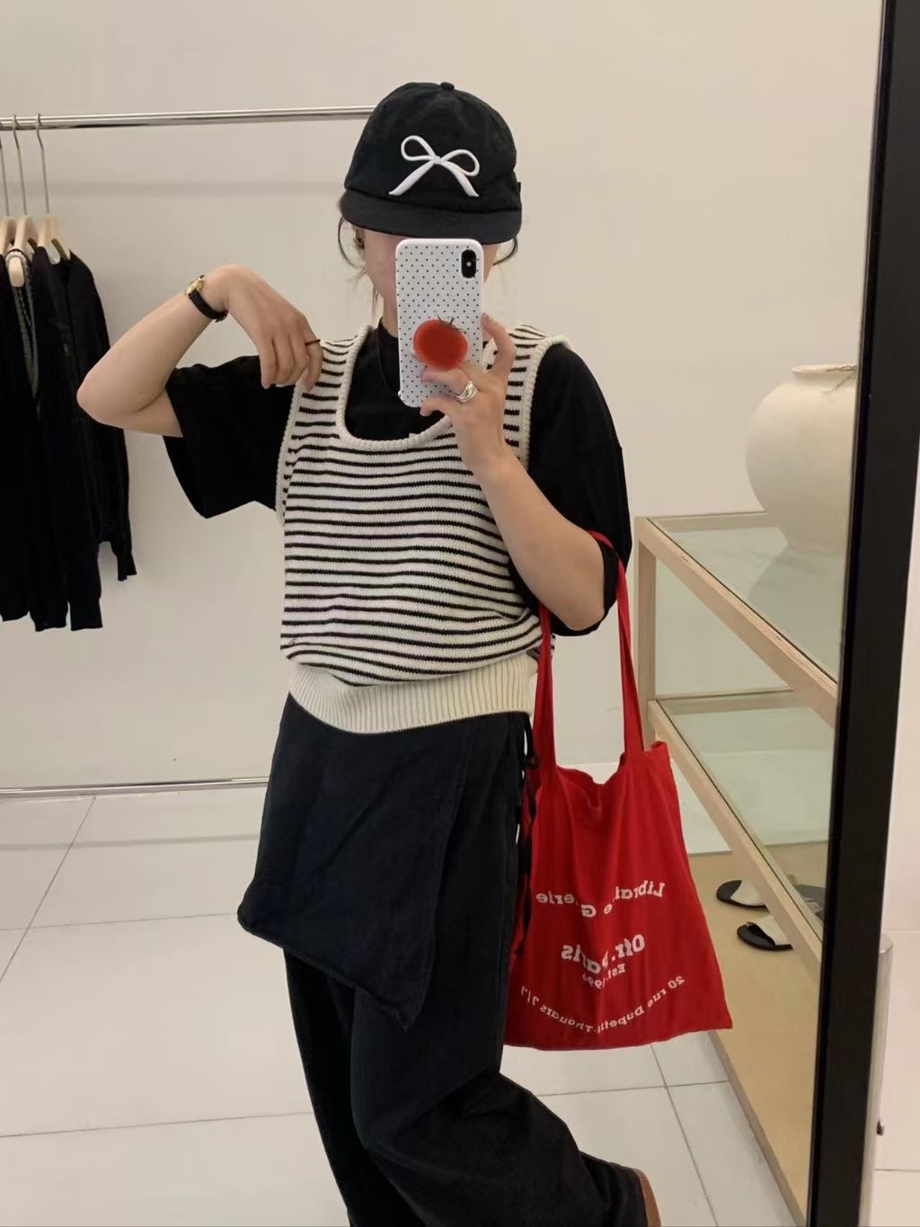 DIFFER韓國直郵東大門實拍女裝新品休閑職業熱賣24秋冬吊帶背心DIFFER吊帶/背心