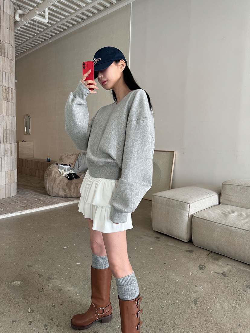 CELEBRITY直郵韓國代購女裝新品職業24秋冬熱賣時尚休閑衛衣CELEBRITY-A衛衣
